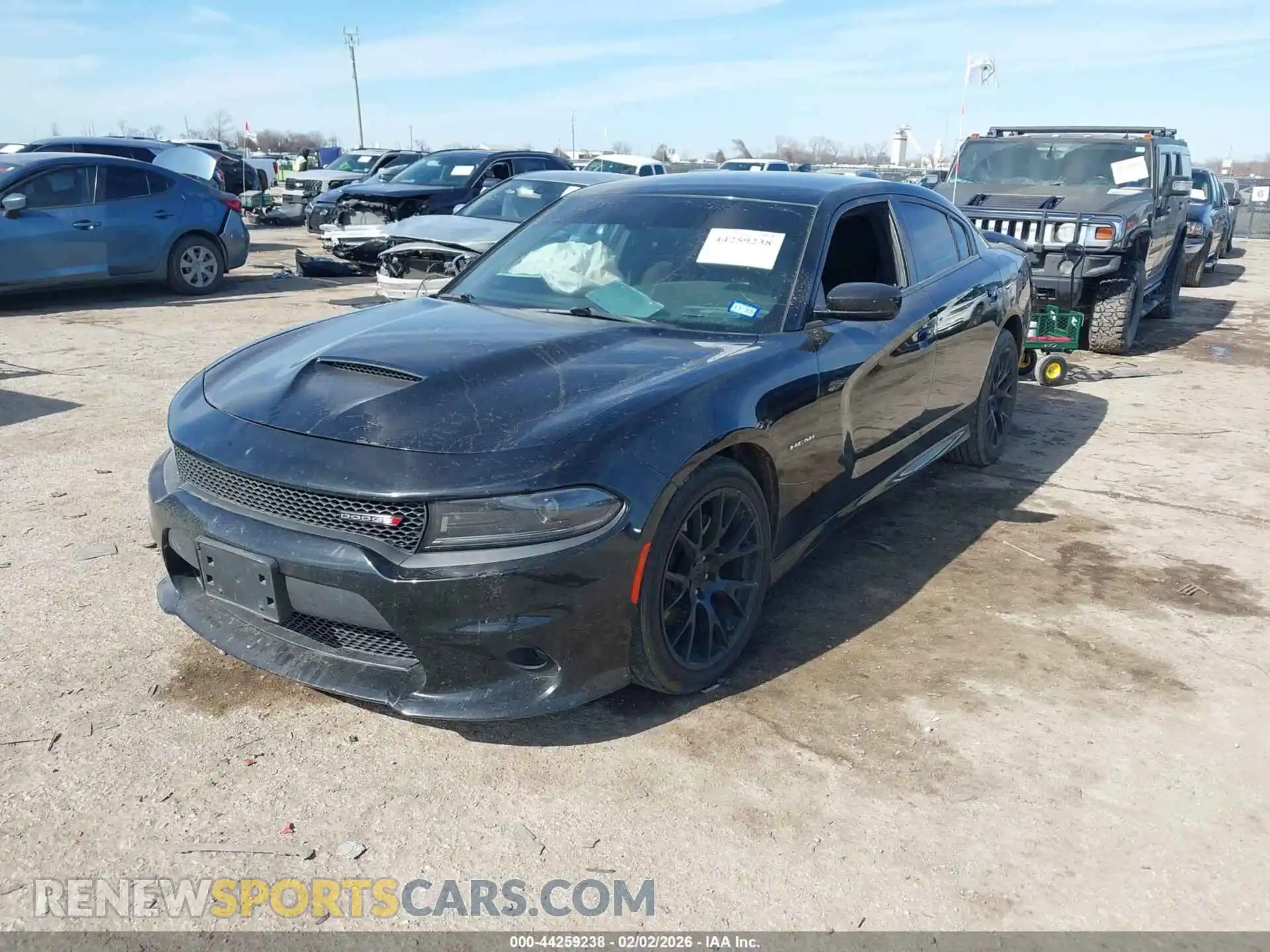 2 Photograph of a damaged car 2C3CDXCT9NH119012 DODGE CHARGER 2022