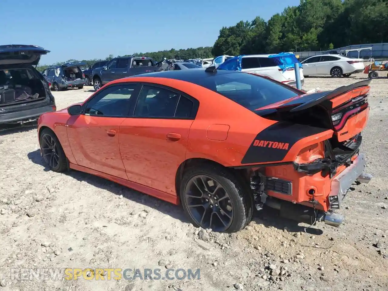 2 Photograph of a damaged car 2C3CDXCT9NH173944 DODGE CHARGER 2022