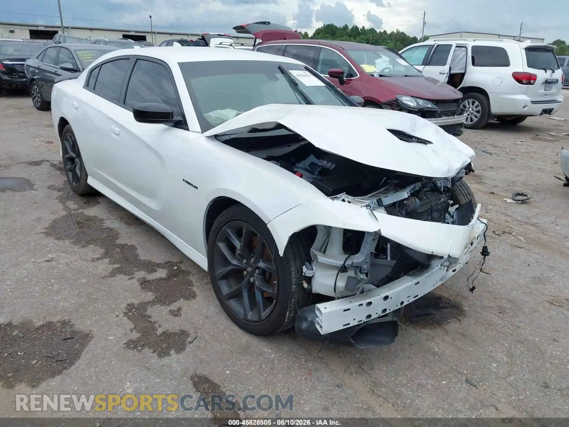1 Photograph of a damaged car 2C3CDXCT9NH186063 DODGE CHARGER 2022