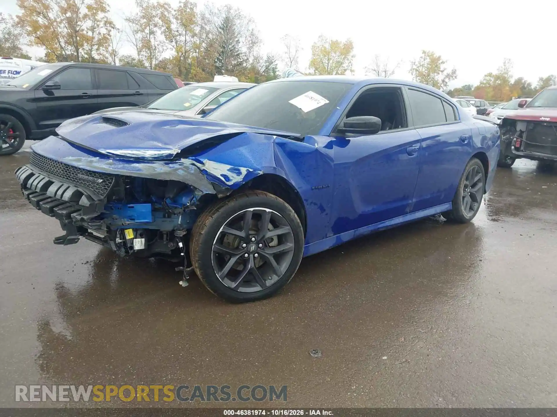 2 Photograph of a damaged car 2C3CDXCT9NH231955 DODGE CHARGER 2022