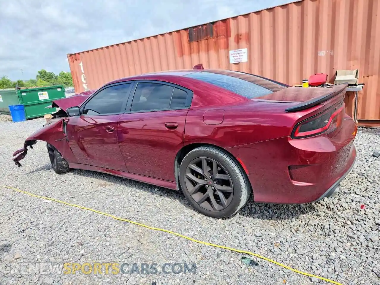 2 Photograph of a damaged car 2C3CDXCT9NH257066 DODGE CHARGER 2022