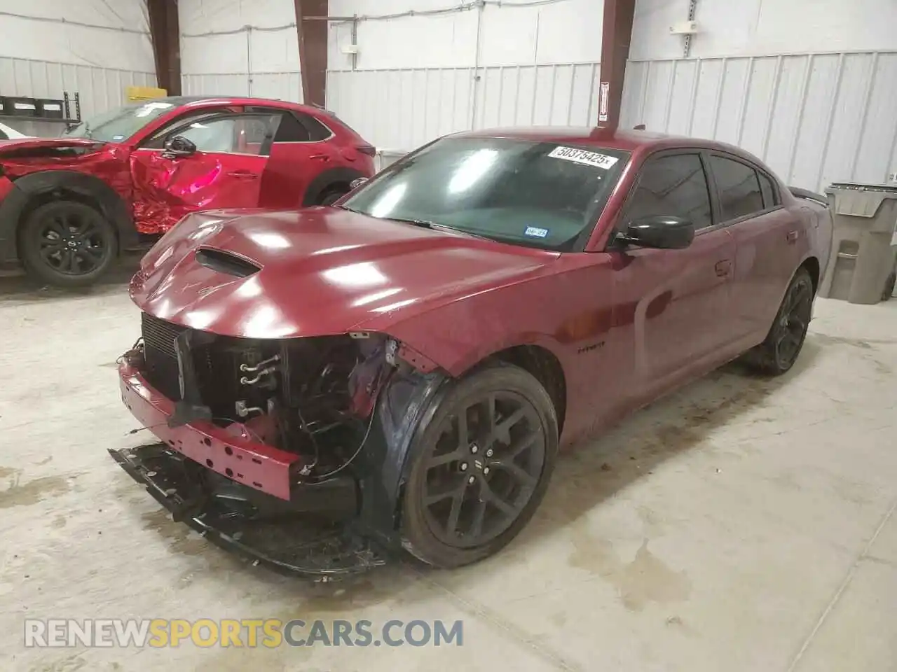 1 Photograph of a damaged car 2C3CDXCTXNH130388 DODGE CHARGER 2022