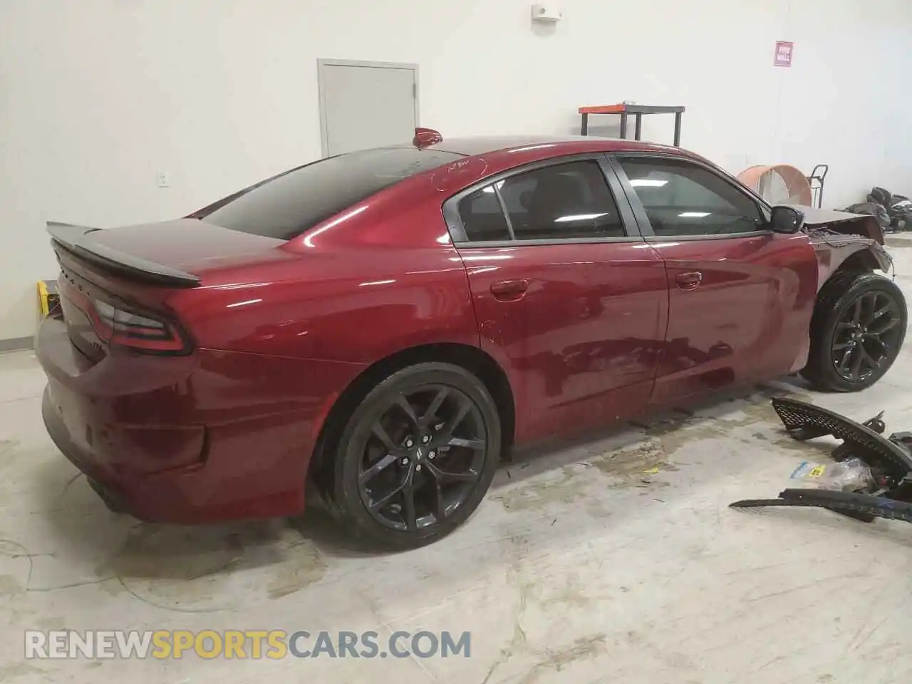 3 Photograph of a damaged car 2C3CDXCTXNH130388 DODGE CHARGER 2022