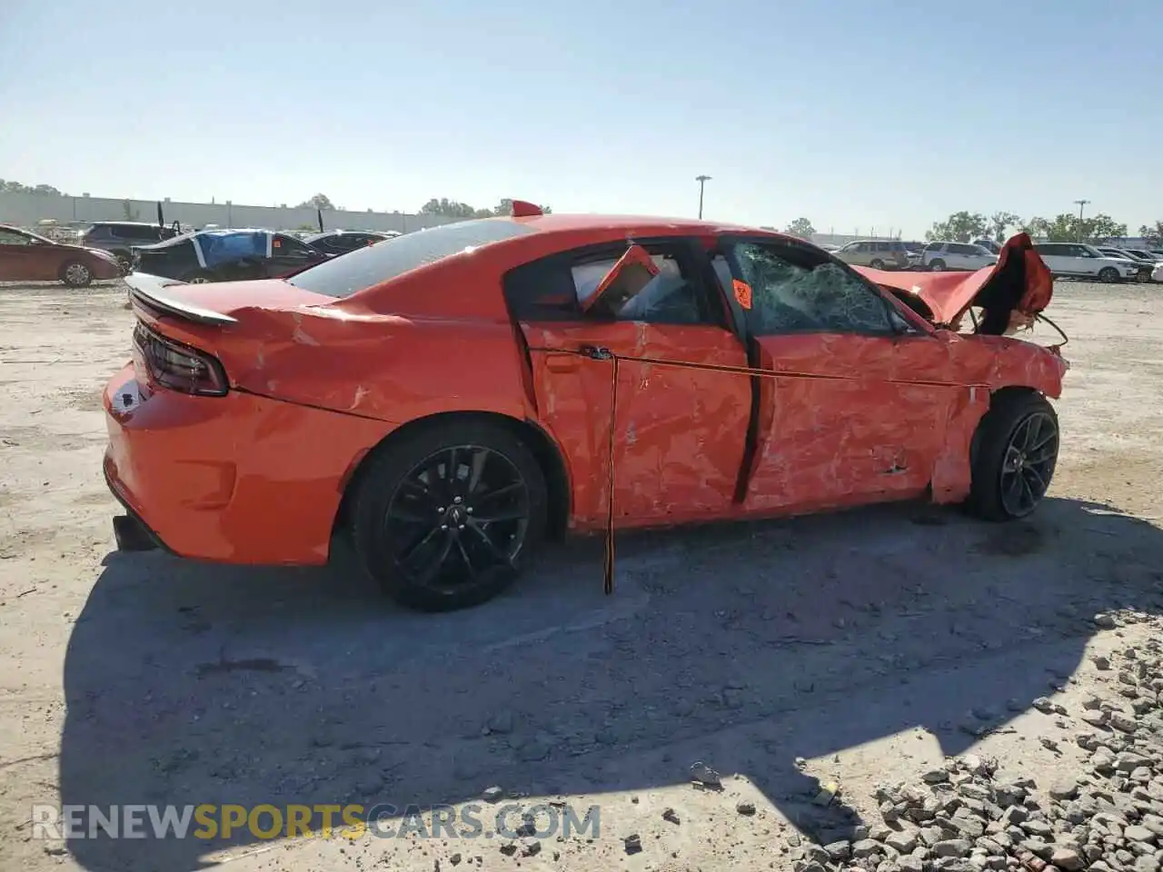 3 Photograph of a damaged car 2C3CDXCTXNH176240 DODGE CHARGER 2022