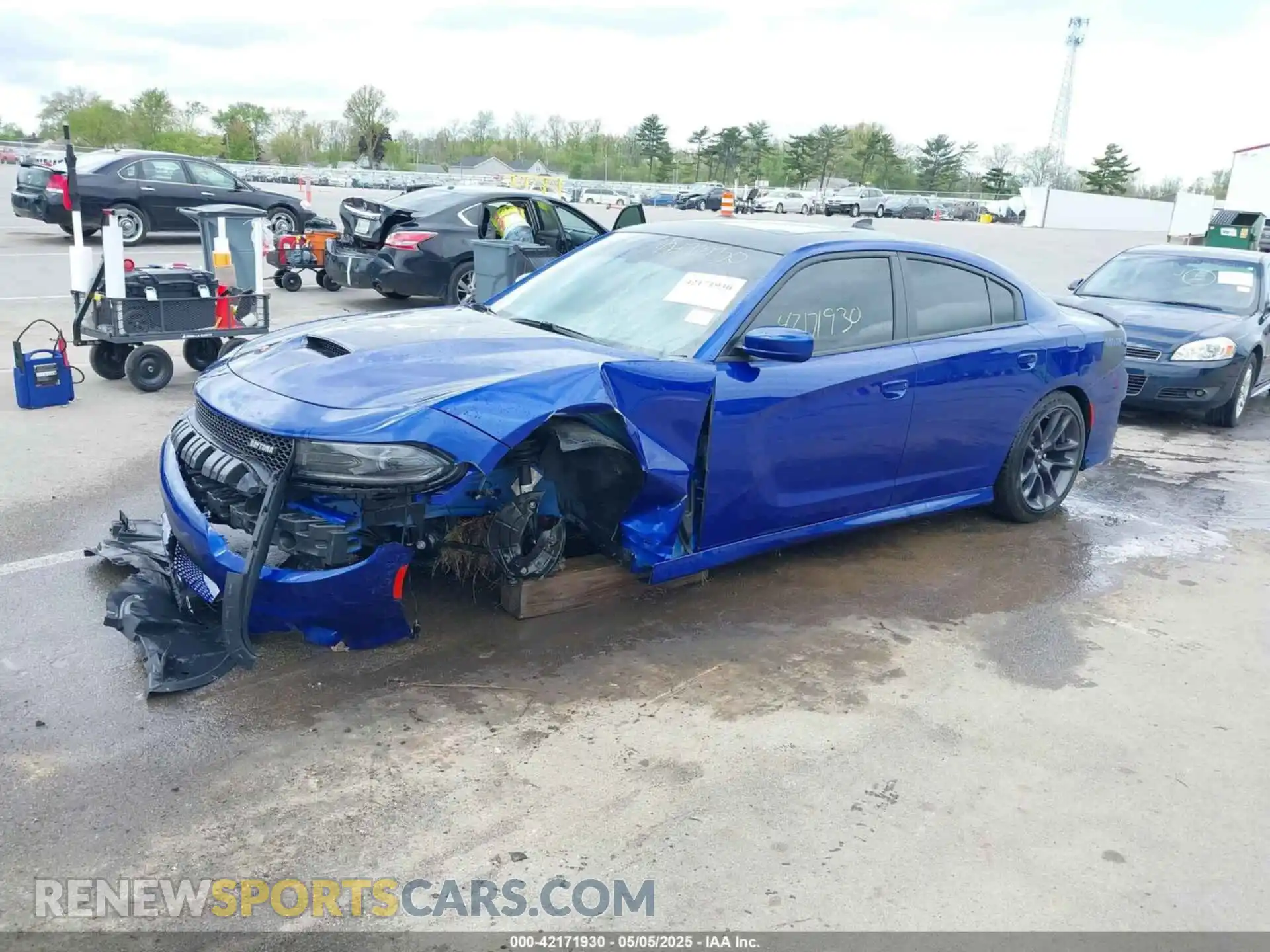 2 Photograph of a damaged car 2C3CDXCTXNH202688 DODGE CHARGER 2022