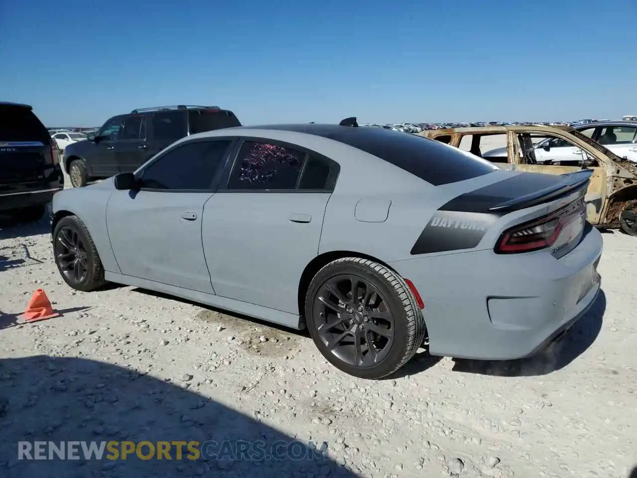 2 Photograph of a damaged car 2C3CDXCTXNH217305 DODGE CHARGER 2022