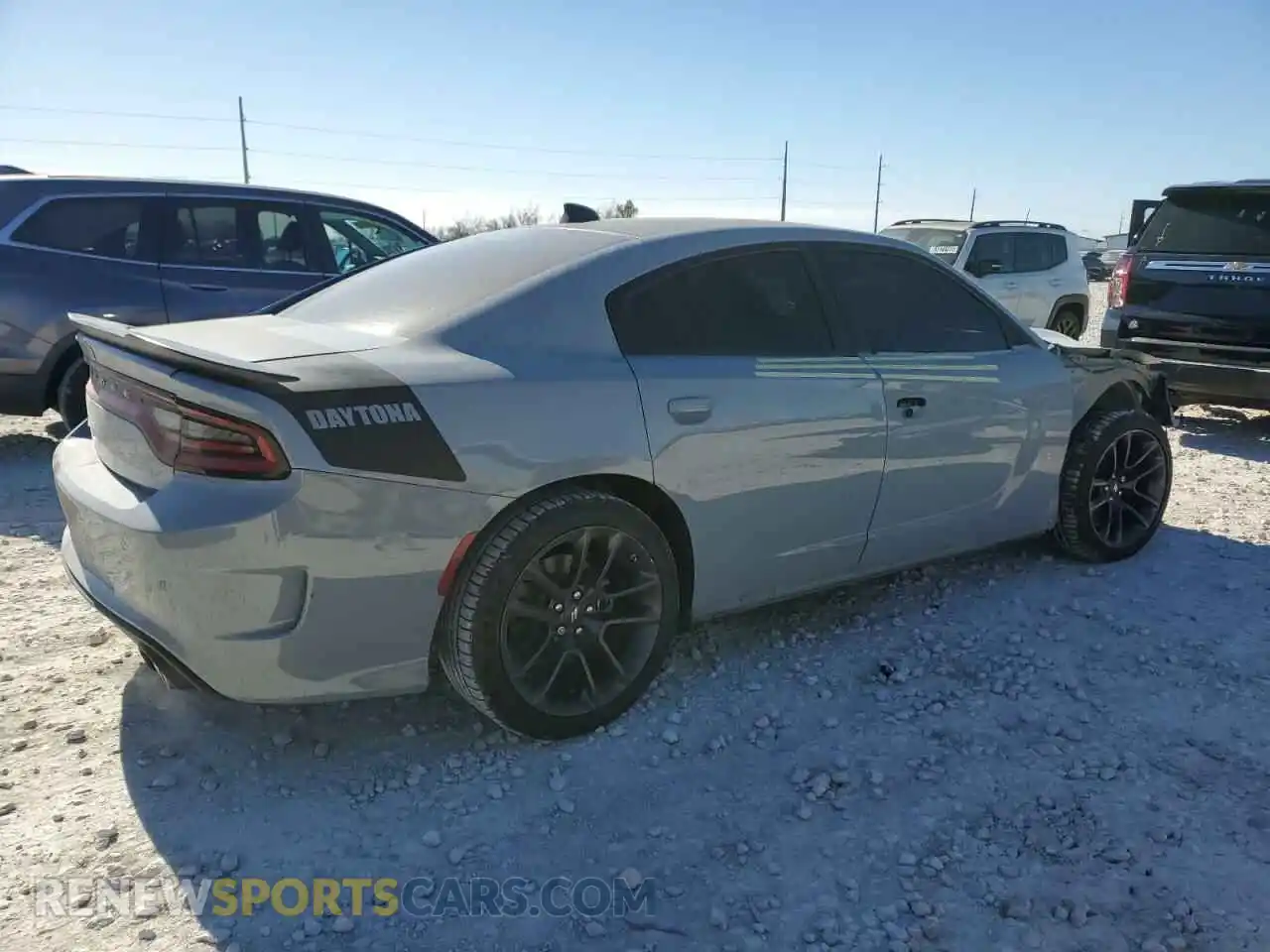 3 Photograph of a damaged car 2C3CDXCTXNH217305 DODGE CHARGER 2022
