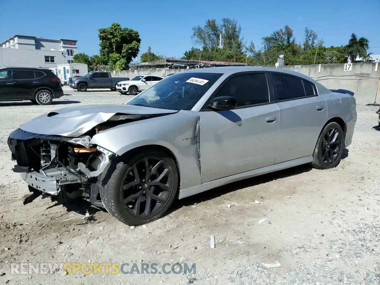 1 Photograph of a damaged car 2C3CDXCTXNH221502 DODGE CHARGER 2022