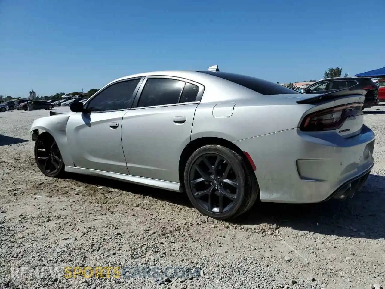 2 Photograph of a damaged car 2C3CDXCTXNH221502 DODGE CHARGER 2022