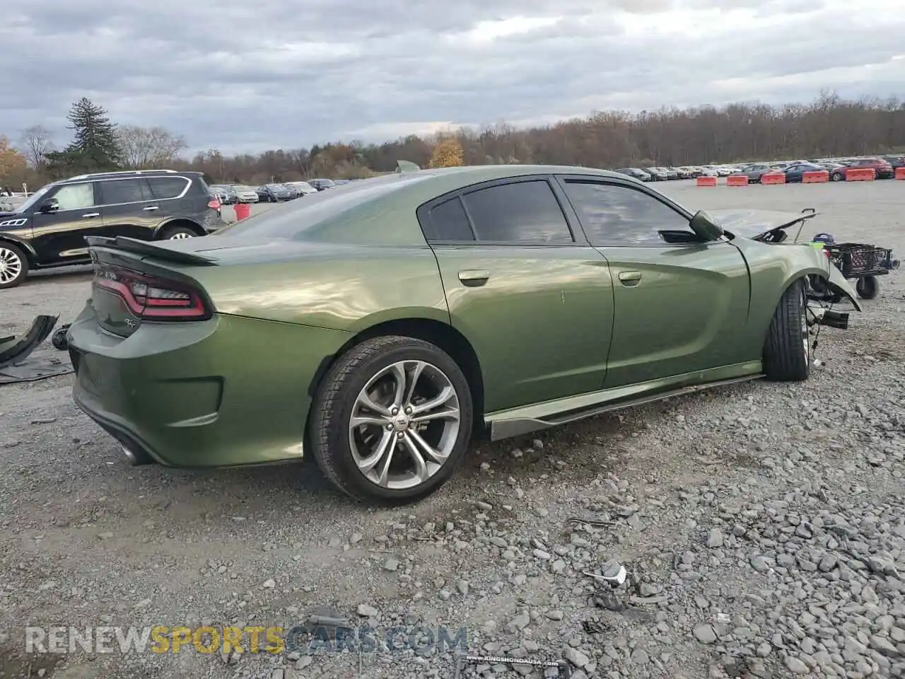 3 Photograph of a damaged car 2C3CDXCTXNH235822 DODGE CHARGER 2022