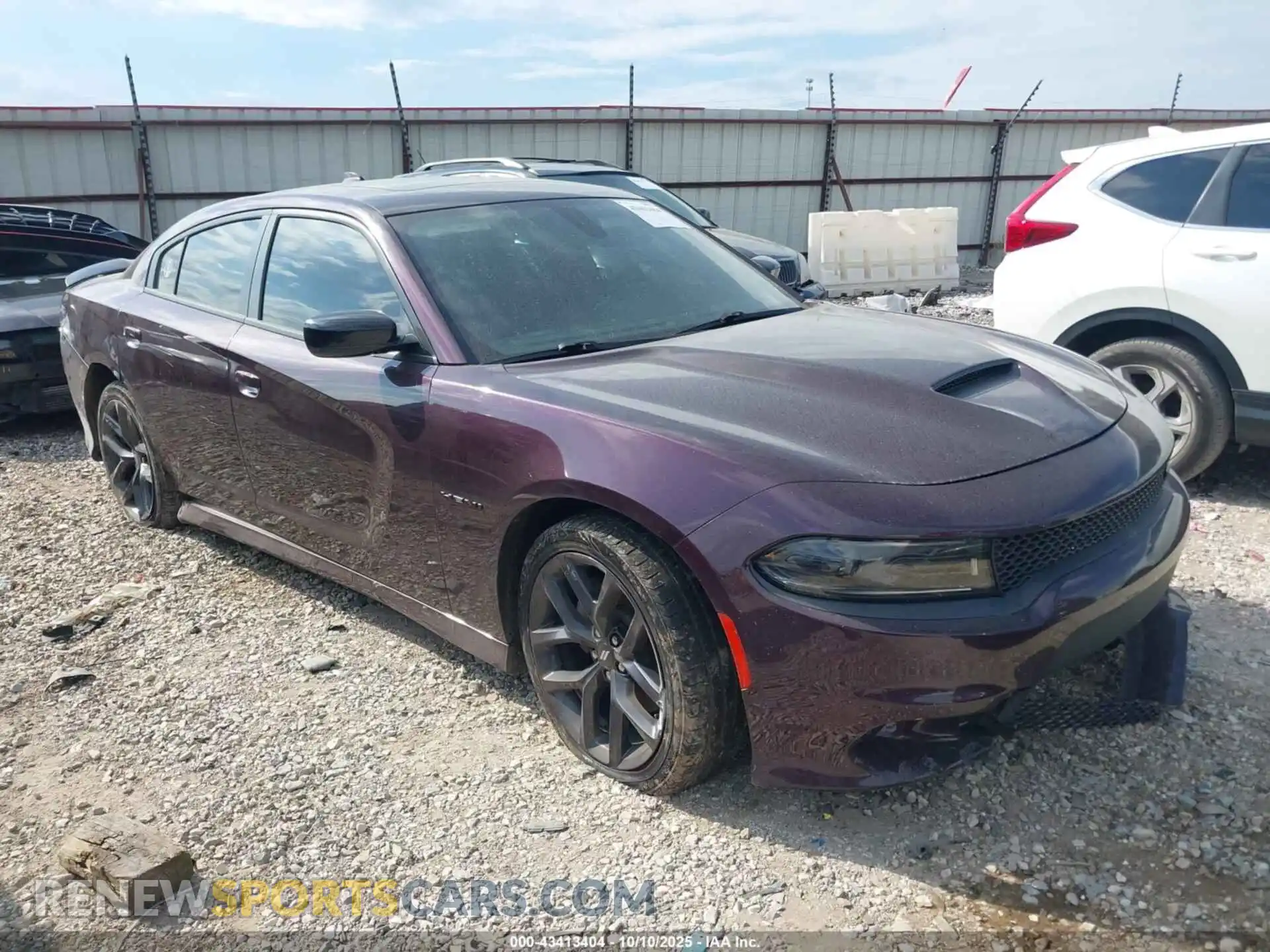 1 Photograph of a damaged car 2C3CDXCTXNH240289 DODGE CHARGER 2022