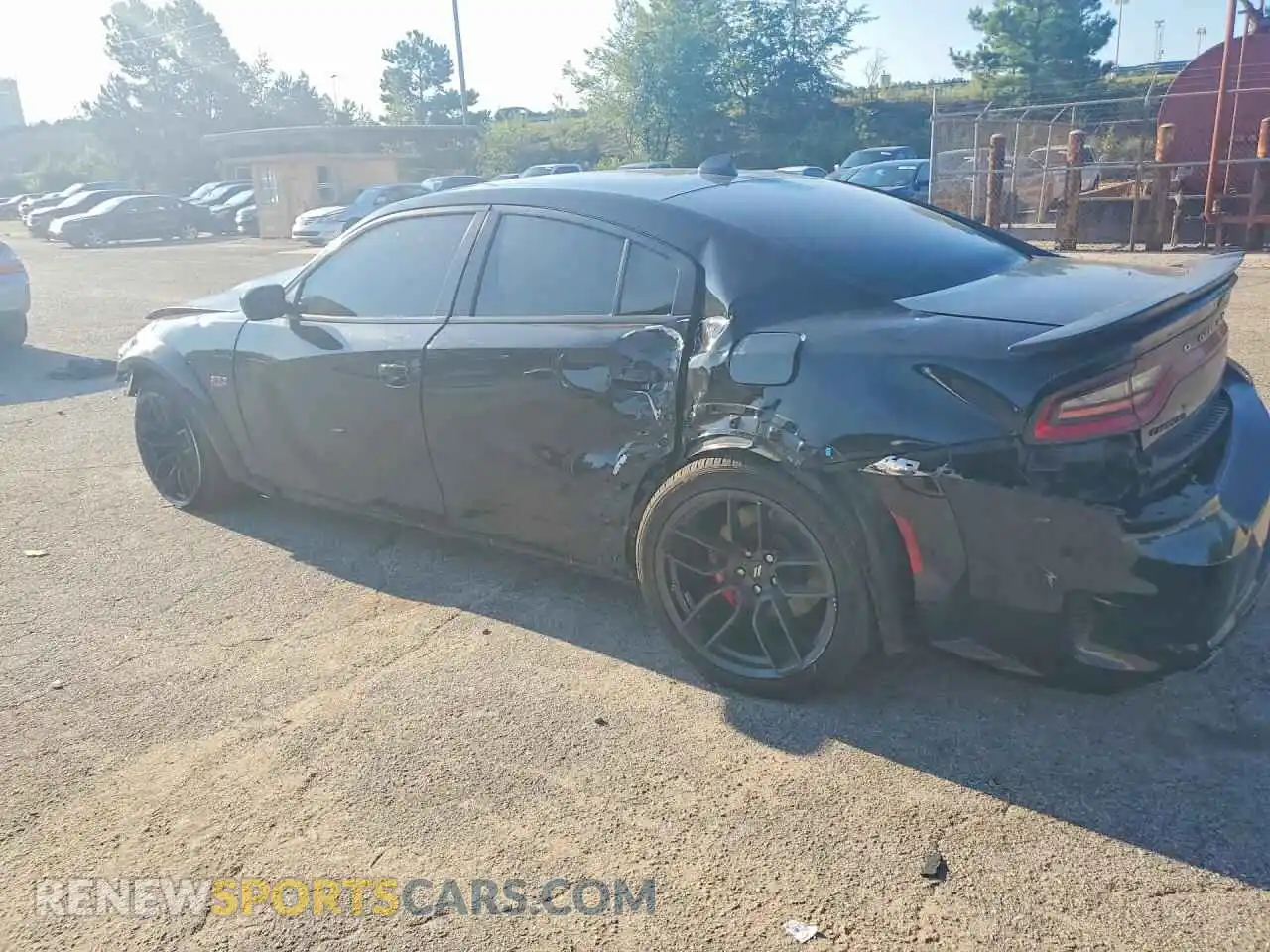 2 Photograph of a damaged car 2C3CDXGJ1NH177978 DODGE CHARGER 2022