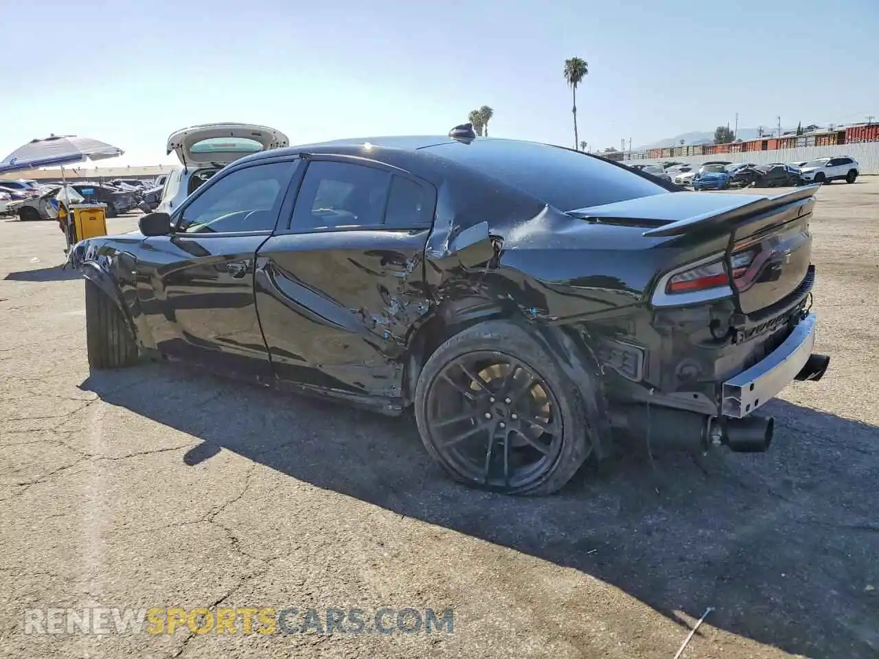 2 Фотография поврежденного автомобиля 2C3CDXGJ1NH189614 DODGE CHARGER 2022