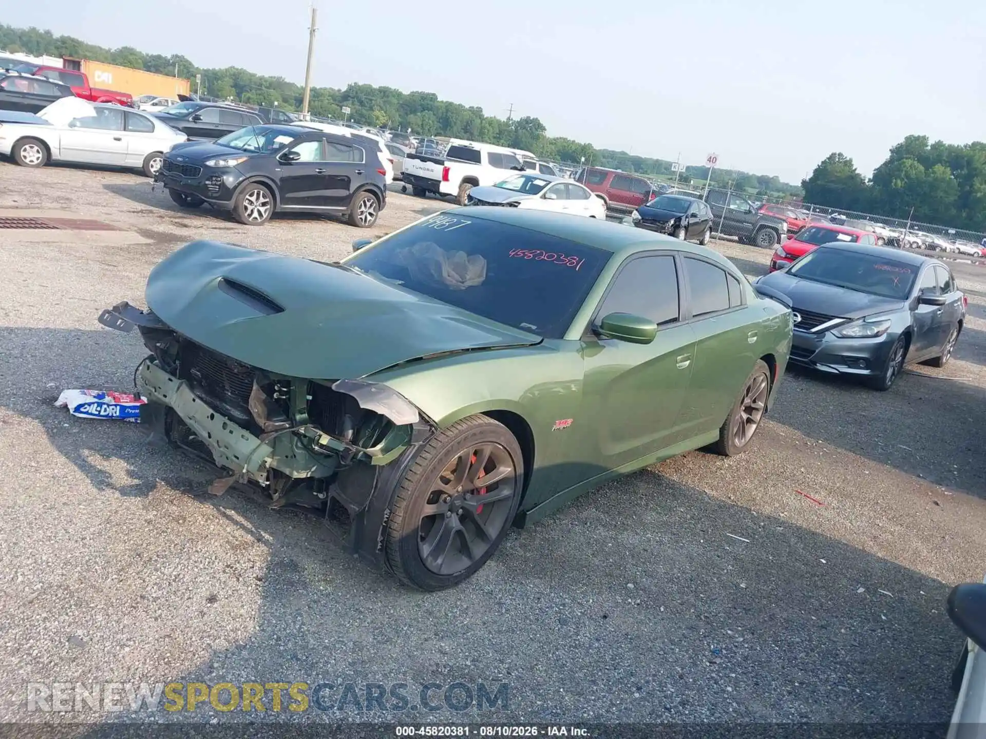 2 Photograph of a damaged car 2C3CDXGJ1NH209487 DODGE CHARGER 2022