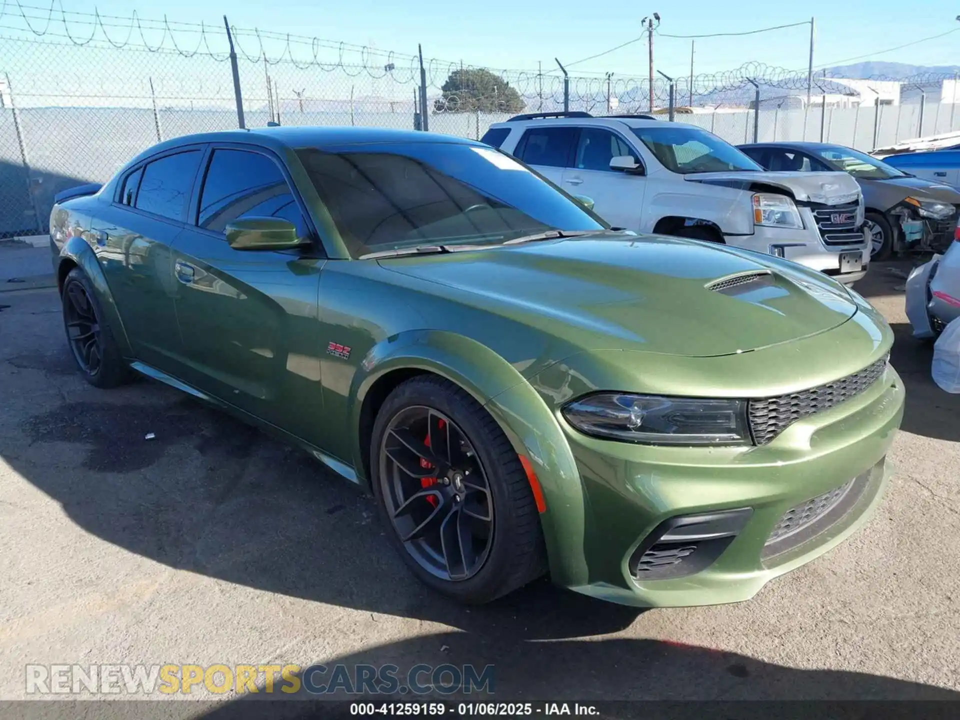 1 Photograph of a damaged car 2C3CDXGJ1NH216763 DODGE CHARGER 2022