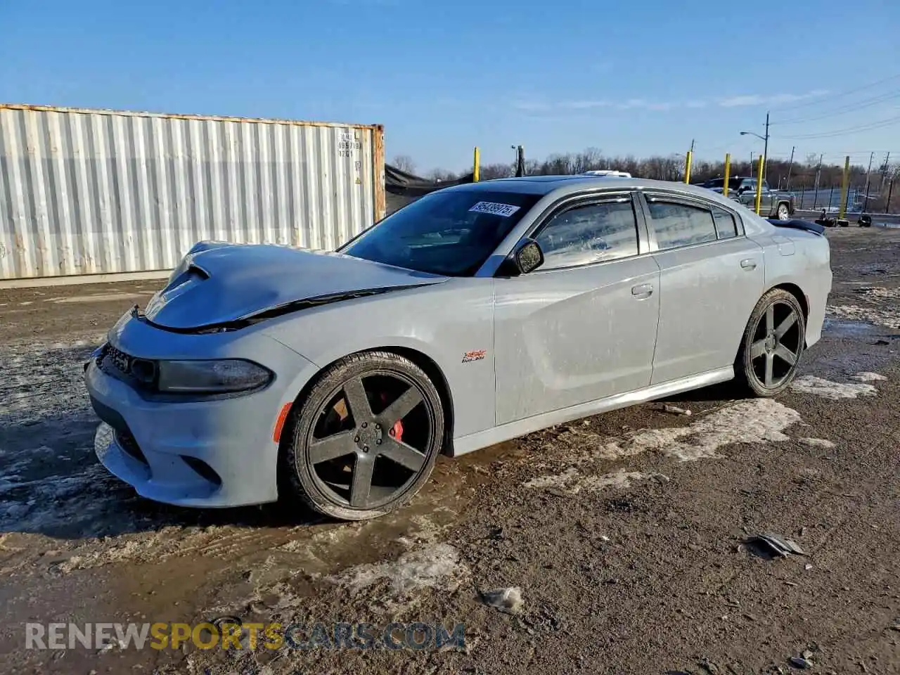 1 Photograph of a damaged car 2C3CDXGJ1NH252453 DODGE CHARGER 2022