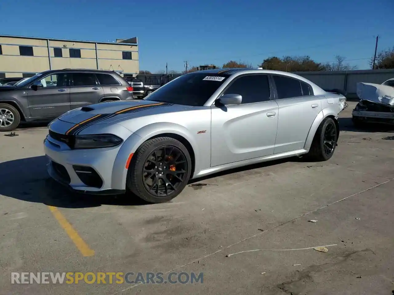 1 Photograph of a damaged car 2C3CDXGJ2NH101072 DODGE CHARGER 2022