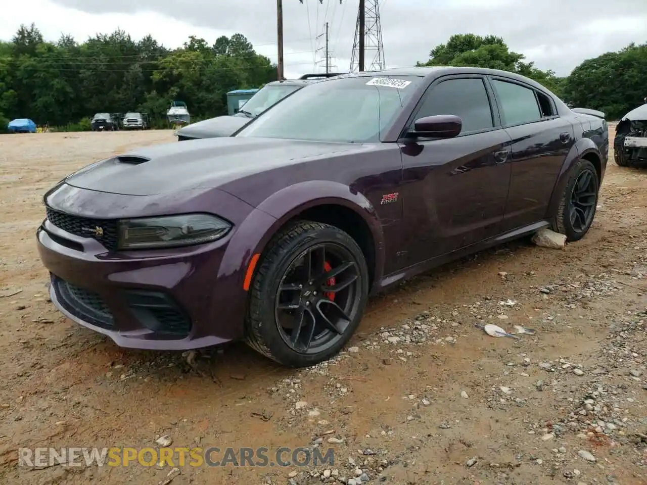 1 Photograph of a damaged car 2C3CDXGJ2NH101475 DODGE CHARGER 2022