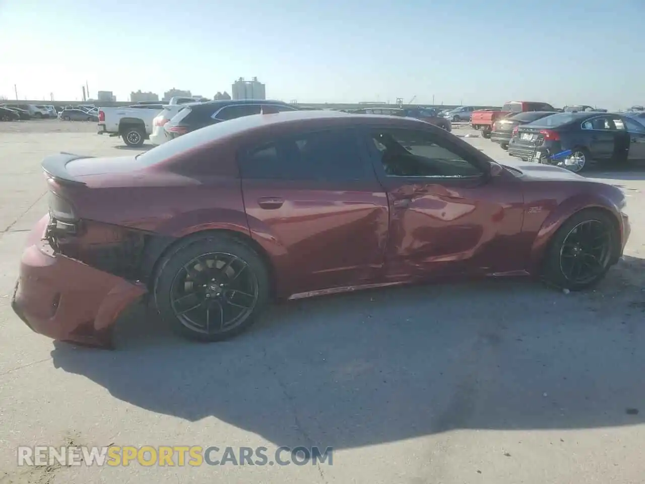 3 Photograph of a damaged car 2C3CDXGJ2NH159487 DODGE CHARGER 2022
