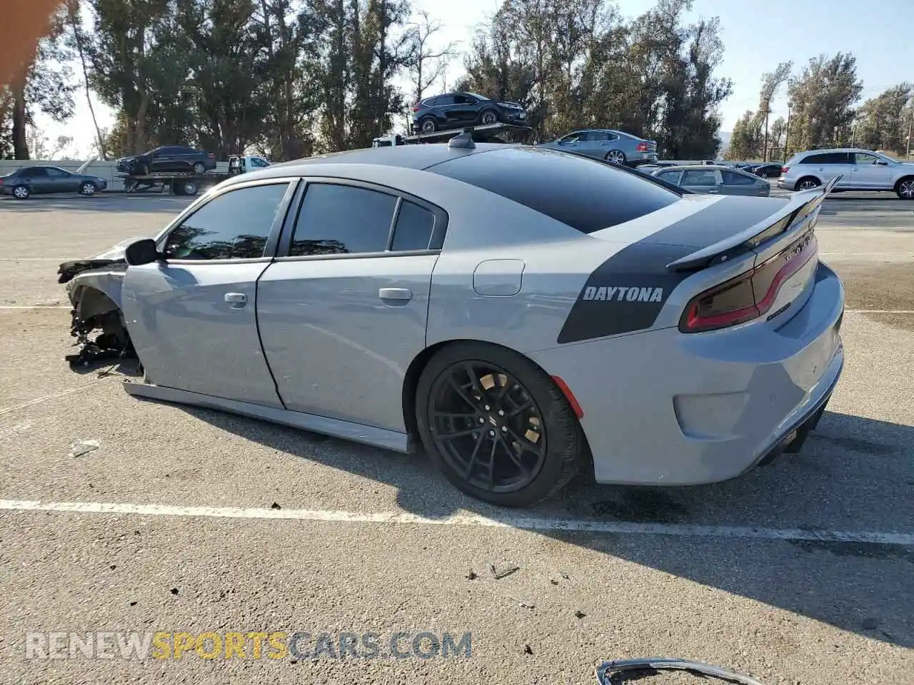 2 Photograph of a damaged car 2C3CDXGJ2NH239694 DODGE CHARGER 2022