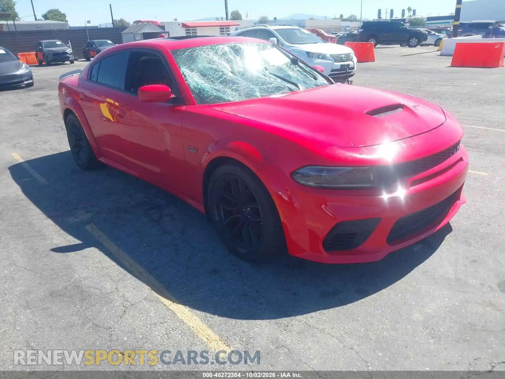 1 Photograph of a damaged car 2C3CDXGJ3NH100948 DODGE CHARGER 2022