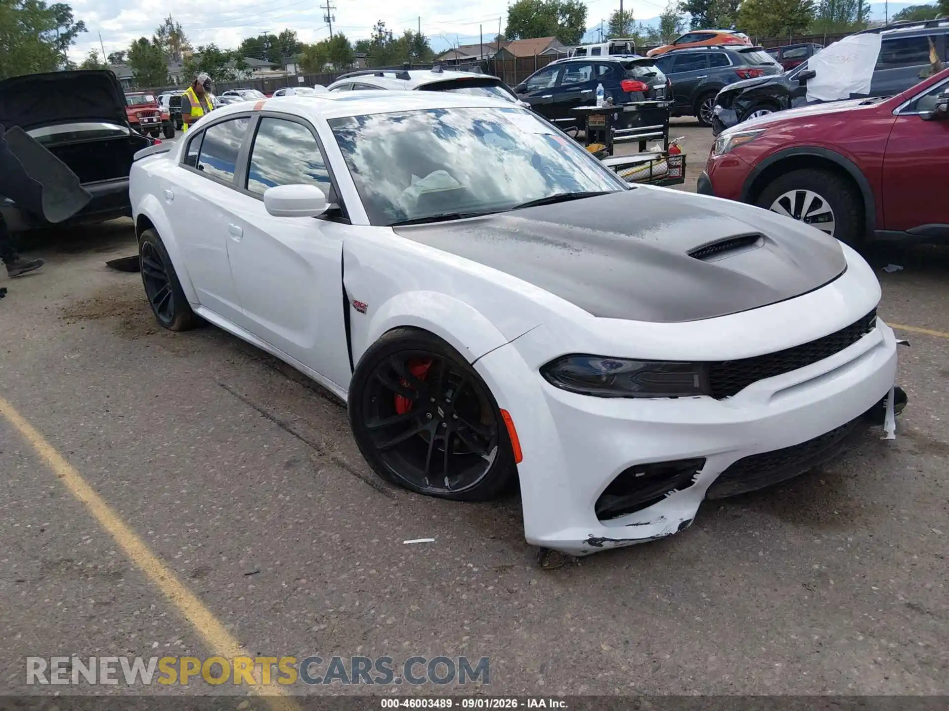 1 Photograph of a damaged car 2C3CDXGJ3NH103011 DODGE CHARGER 2022
