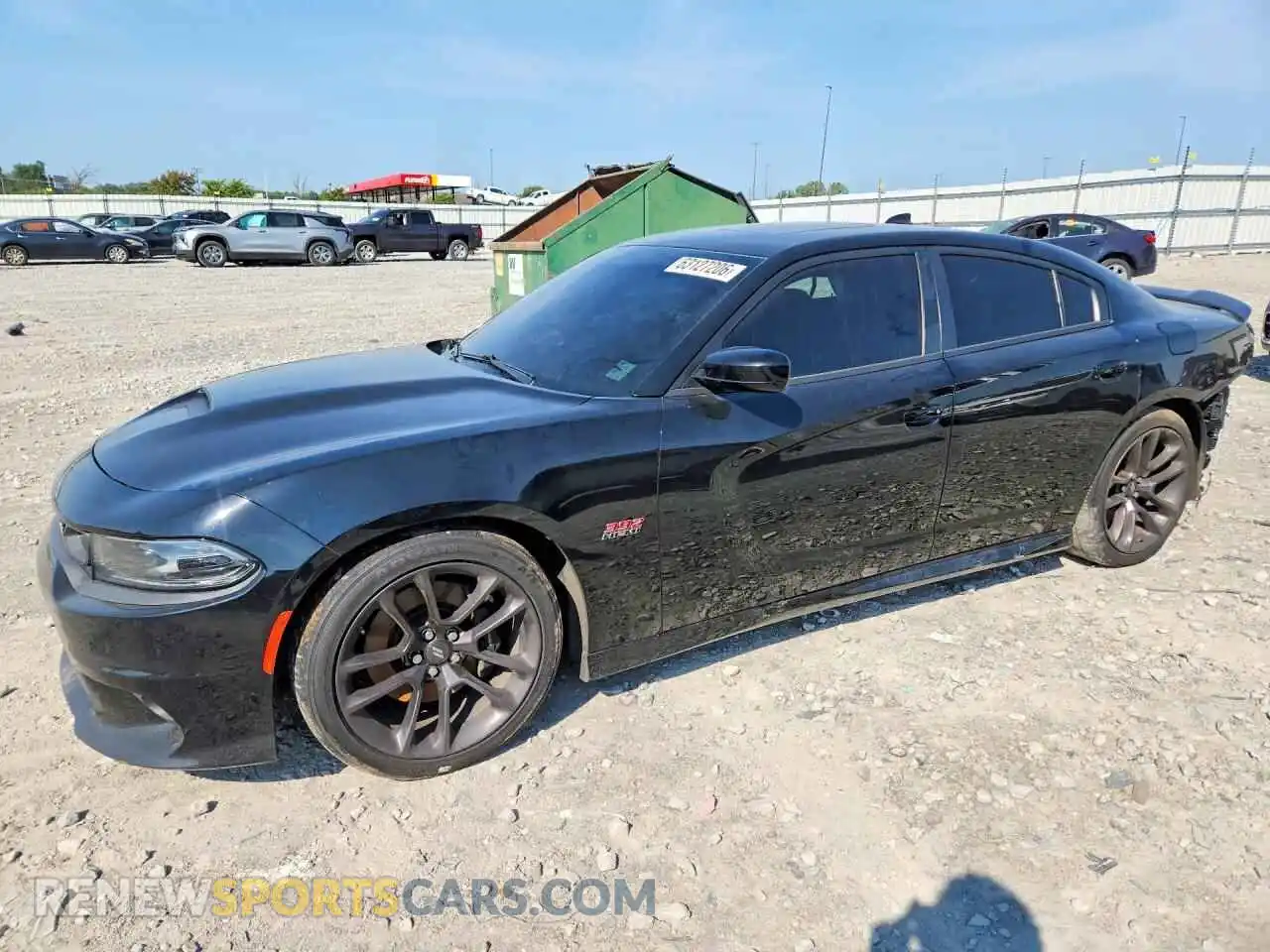 1 Photograph of a damaged car 2C3CDXGJ3NH103154 DODGE CHARGER 2022