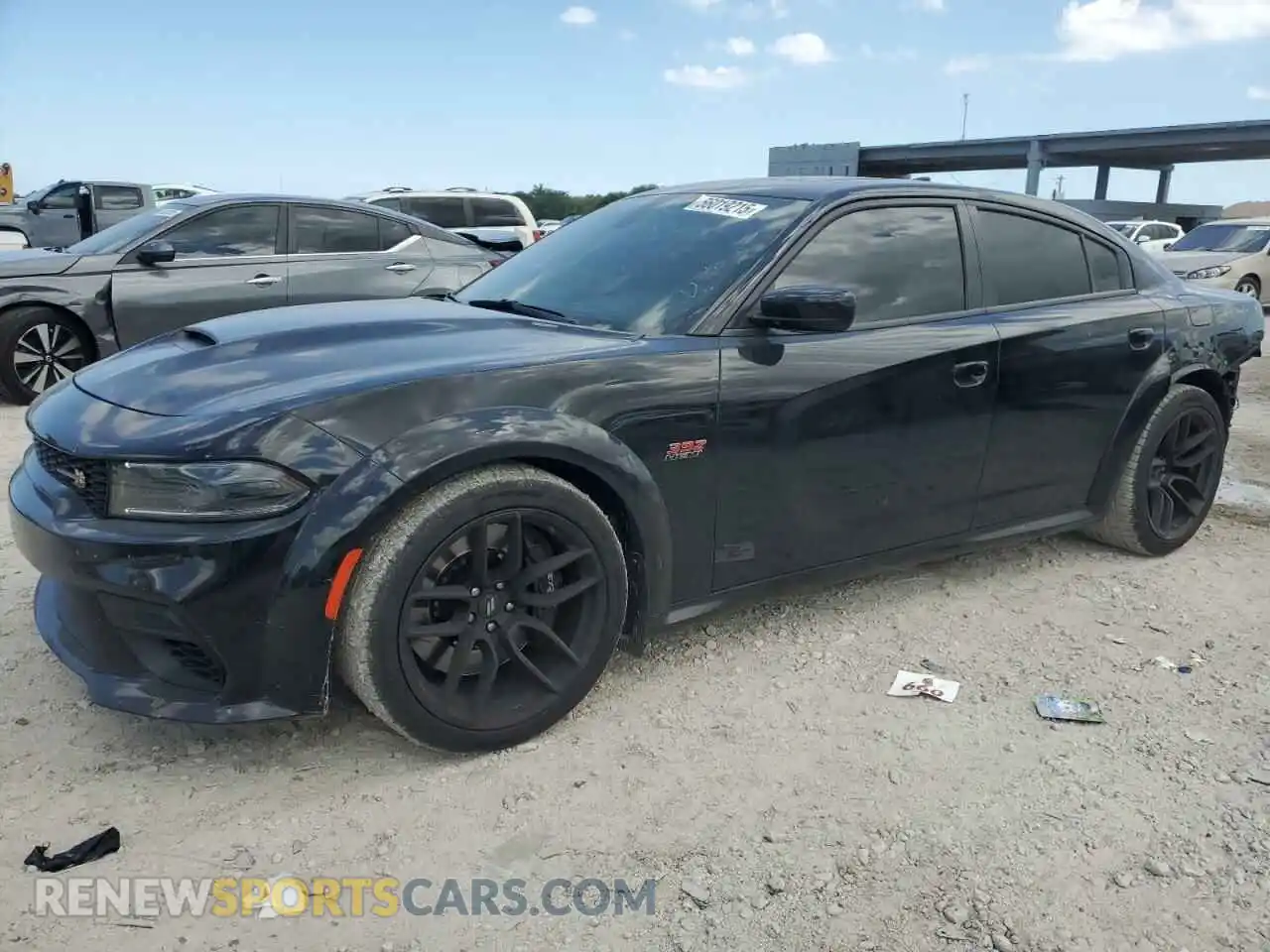 1 Photograph of a damaged car 2C3CDXGJ3NH116874 DODGE CHARGER 2022