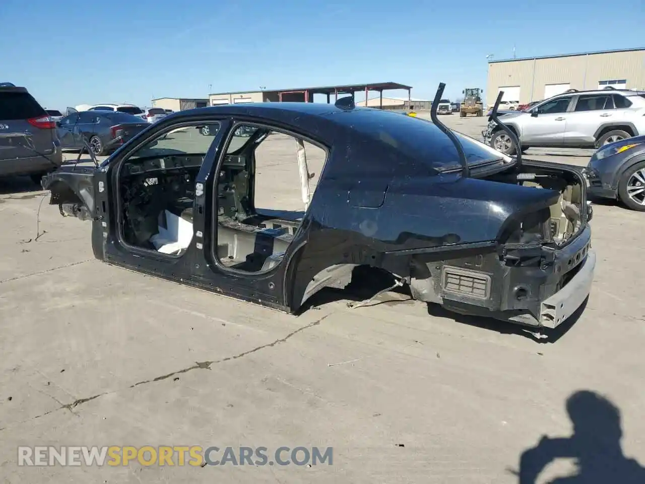 2 Photograph of a damaged car 2C3CDXGJ3NH177903 DODGE CHARGER 2022