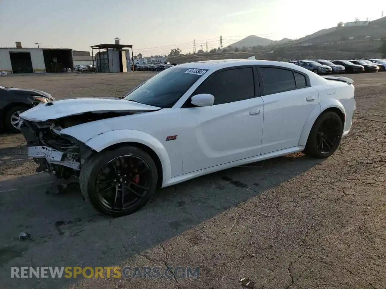 1 Photograph of a damaged car 2C3CDXGJ4NH107018 DODGE CHARGER 2022