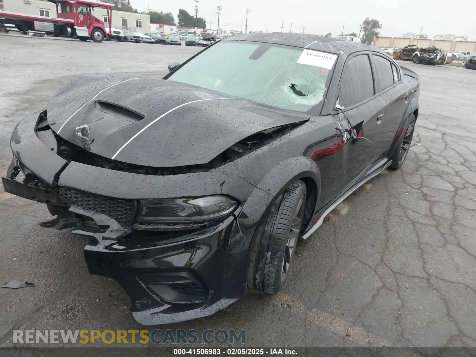 2 Photograph of a damaged car 2C3CDXGJ4NH159524 DODGE CHARGER 2022