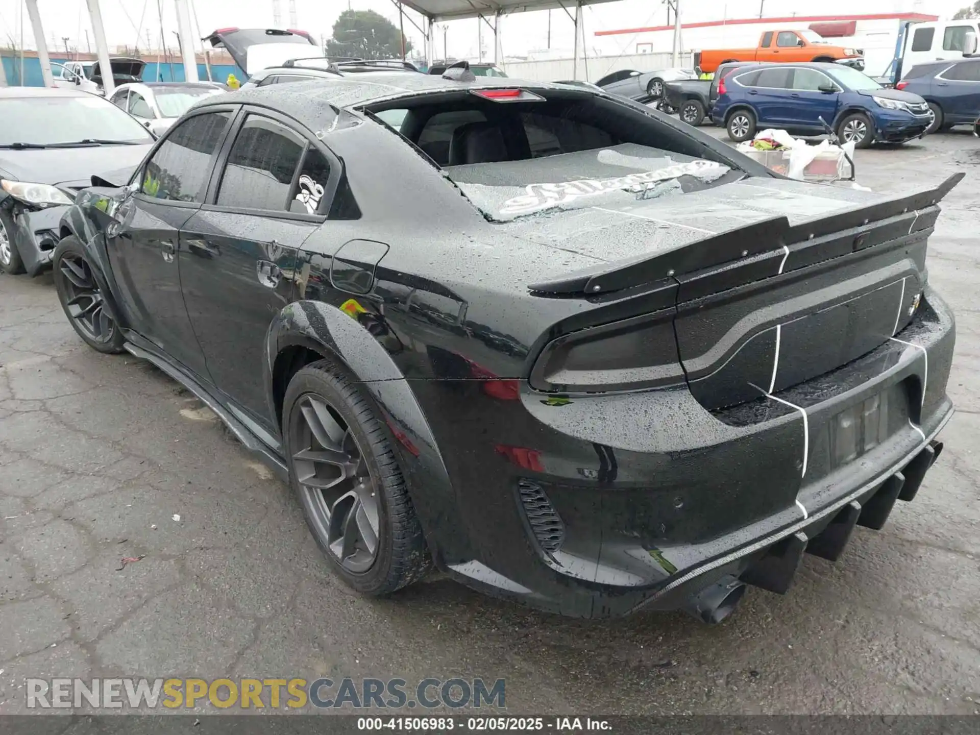 3 Photograph of a damaged car 2C3CDXGJ4NH159524 DODGE CHARGER 2022