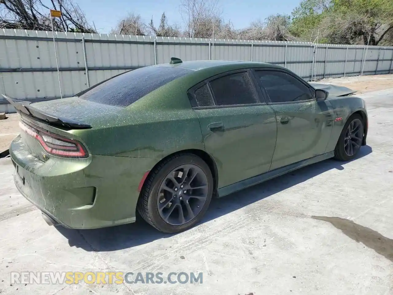 3 Photograph of a damaged car 2C3CDXGJ4NH166294 DODGE CHARGER 2022
