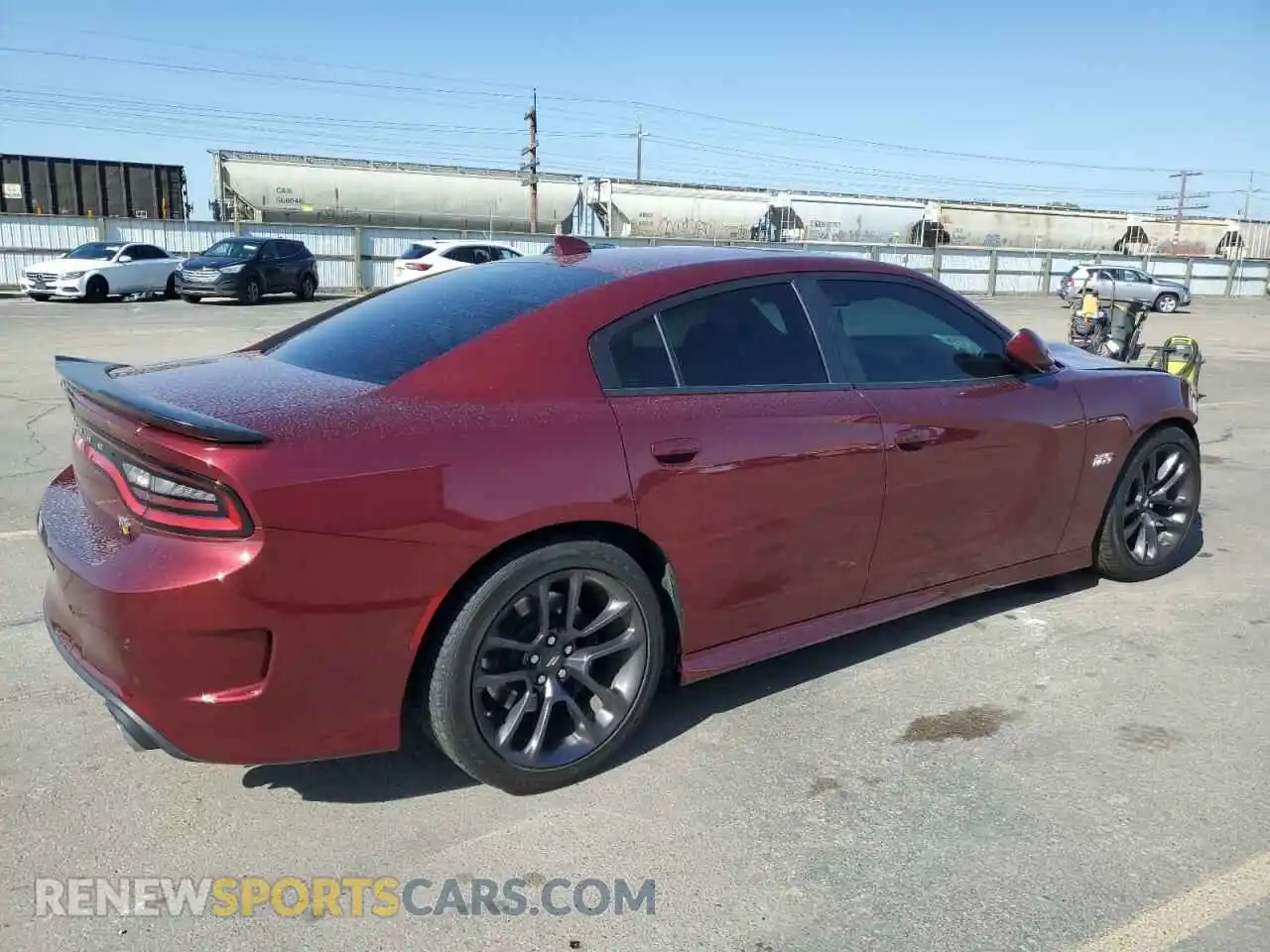 3 fotografías del automóvil dañado 2C3CDXGJ4NH181555 DODGE CHARGER 2022
