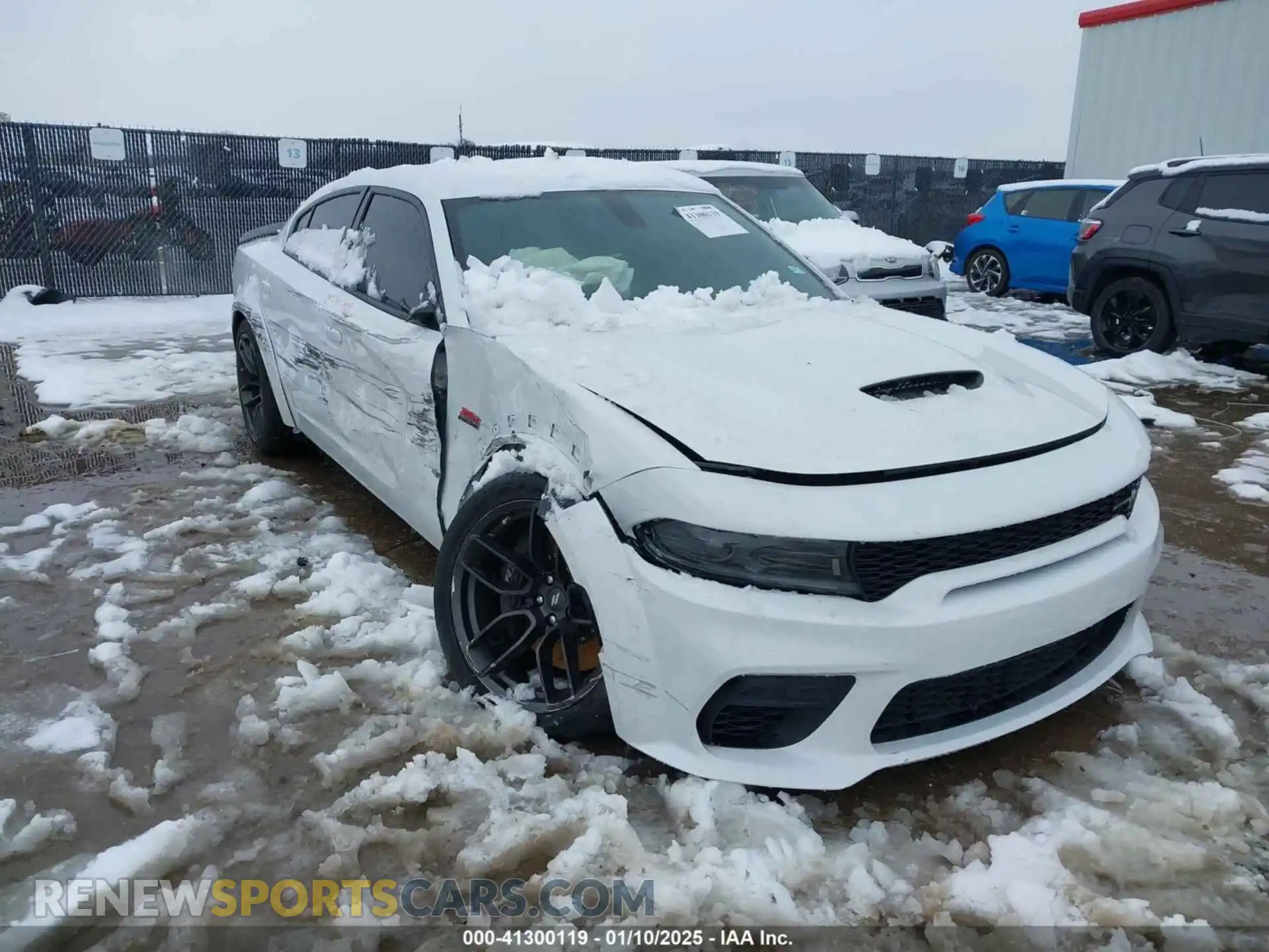 1 Photograph of a damaged car 2C3CDXGJ4NH183094 DODGE CHARGER 2022