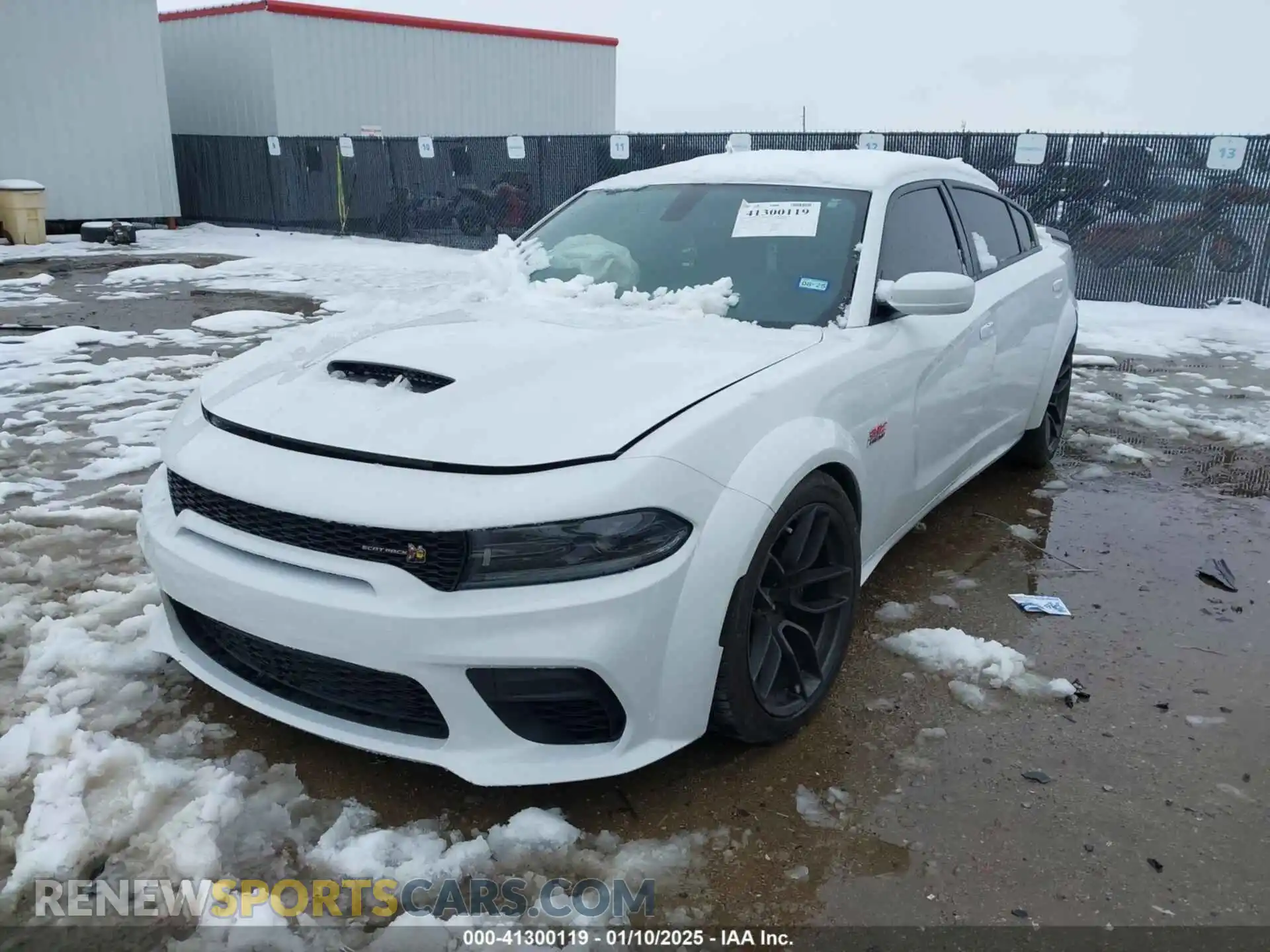 2 Photograph of a damaged car 2C3CDXGJ4NH183094 DODGE CHARGER 2022