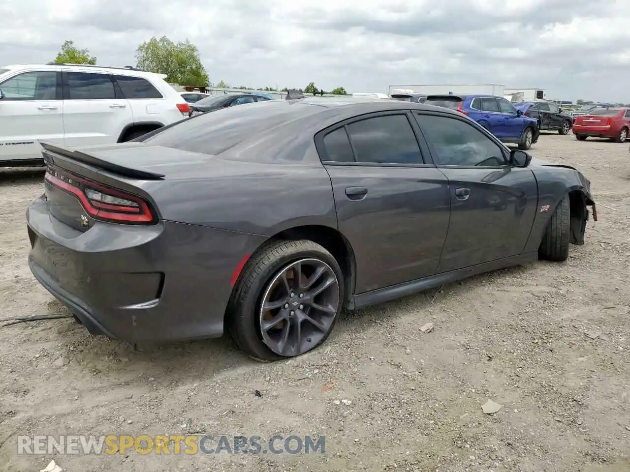 3 Photograph of a damaged car 2C3CDXGJ4NH206227 DODGE CHARGER 2022