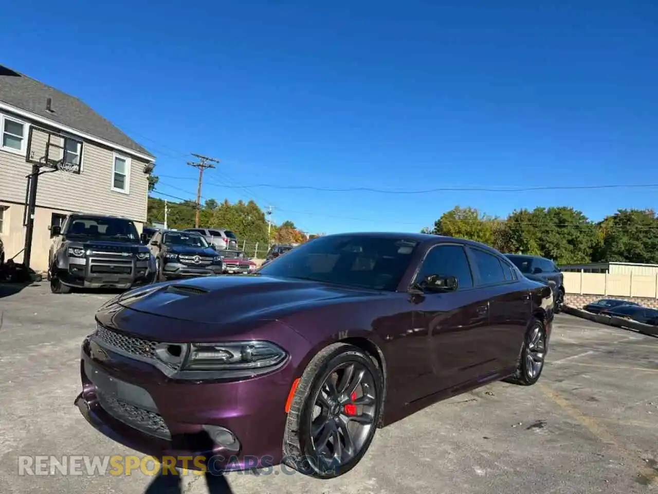 1 Photograph of a damaged car 2C3CDXGJ4NH220838 DODGE CHARGER 2022