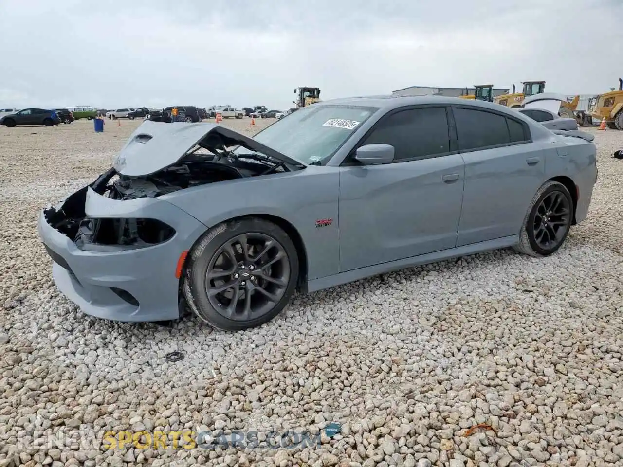 1 Photograph of a damaged car 2C3CDXGJ4NH231497 DODGE CHARGER 2022