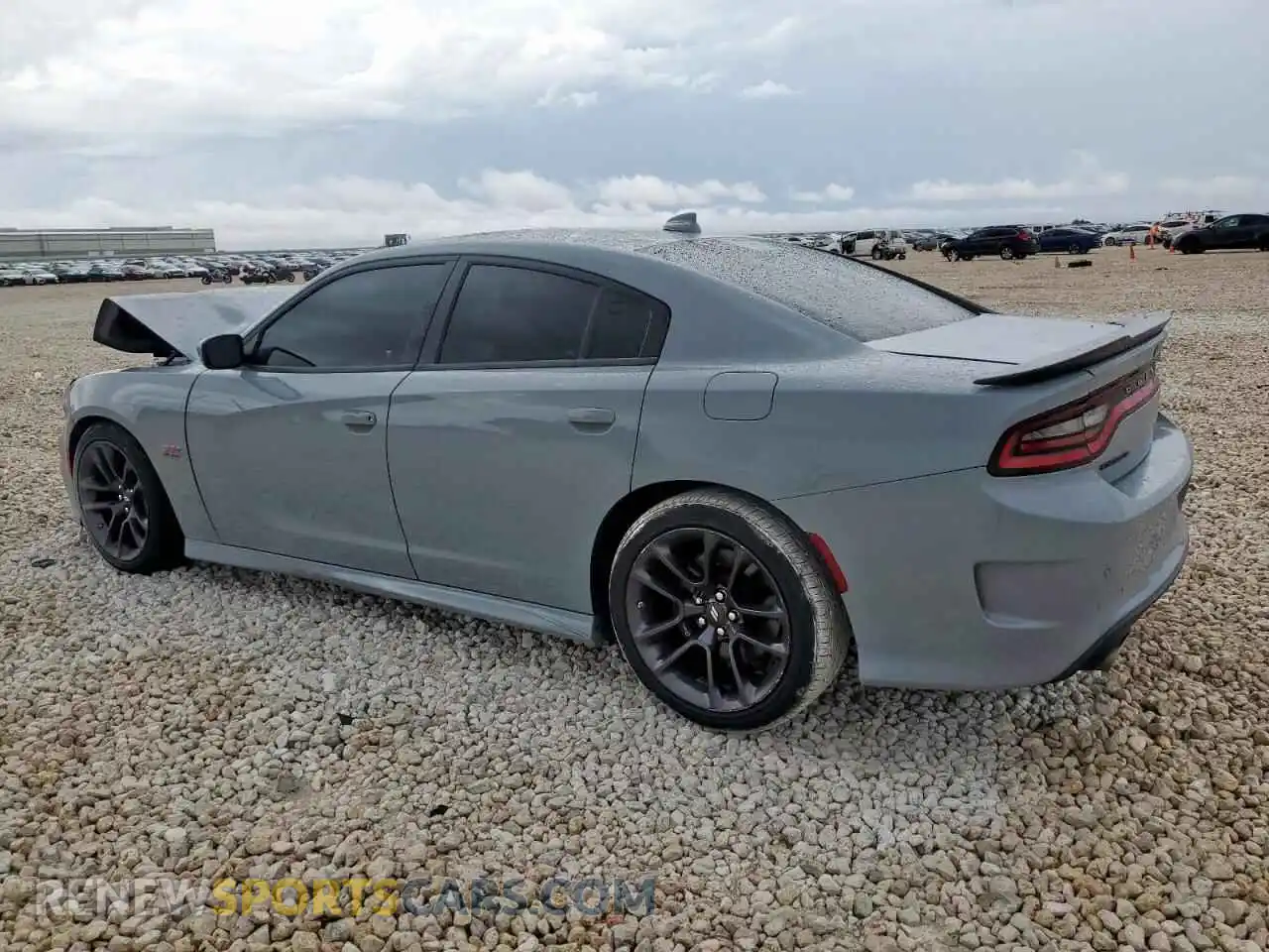 2 Photograph of a damaged car 2C3CDXGJ4NH231497 DODGE CHARGER 2022