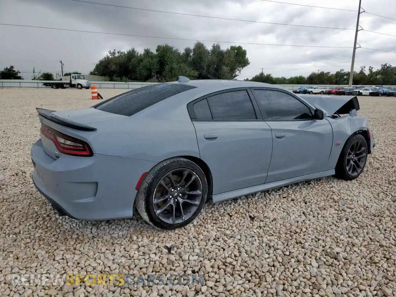3 Photograph of a damaged car 2C3CDXGJ4NH231497 DODGE CHARGER 2022