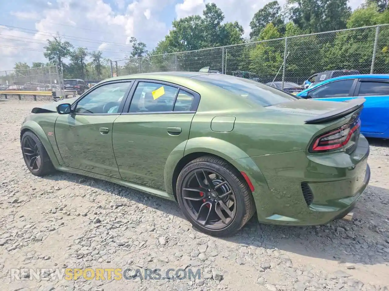 2 Photograph of a damaged car 2C3CDXGJ5NH117332 DODGE CHARGER 2022