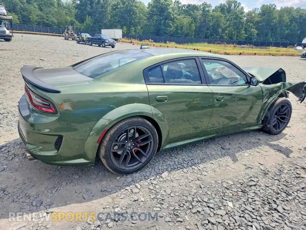 3 Photograph of a damaged car 2C3CDXGJ5NH117332 DODGE CHARGER 2022