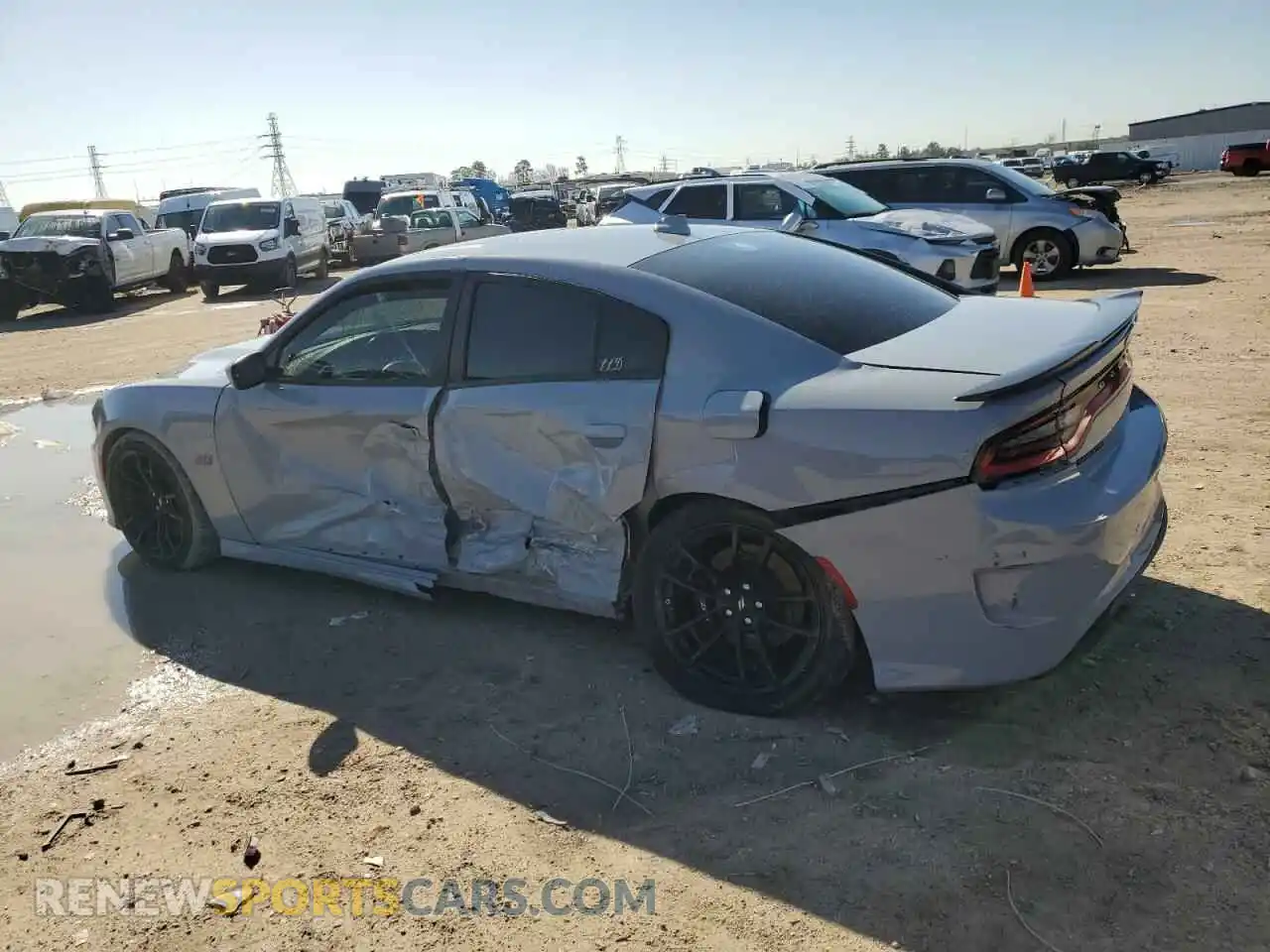 2 Фотография поврежденного автомобиля 2C3CDXGJ5NH134857 DODGE CHARGER 2022