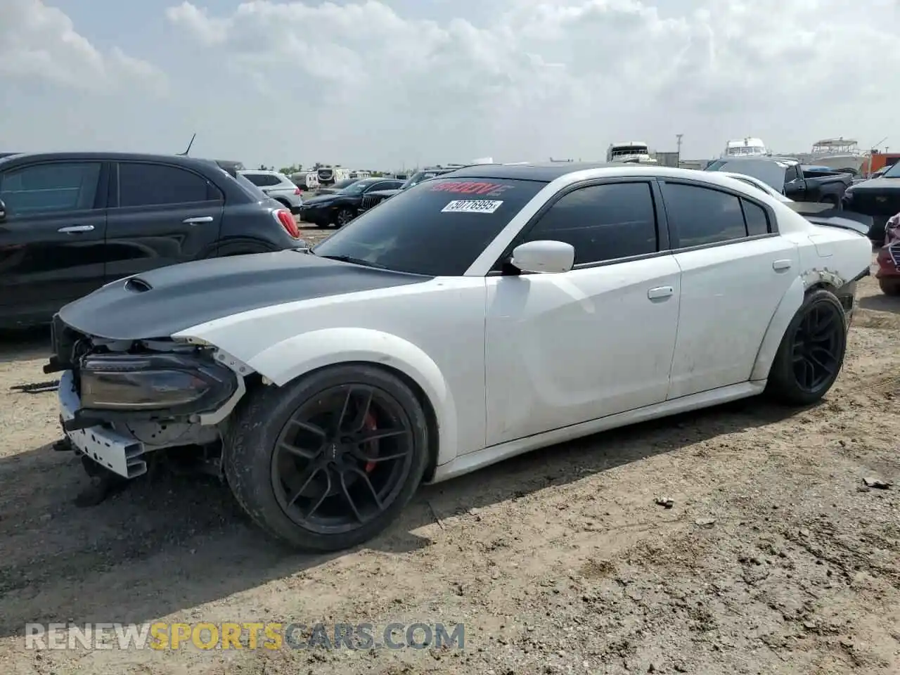 1 Photograph of a damaged car 2C3CDXGJ5NH136527 DODGE CHARGER 2022
