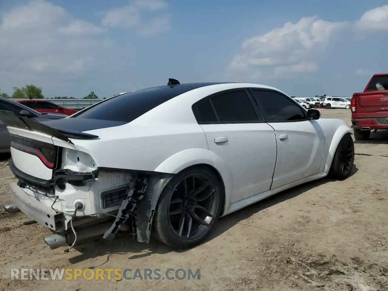 3 Photograph of a damaged car 2C3CDXGJ5NH136527 DODGE CHARGER 2022