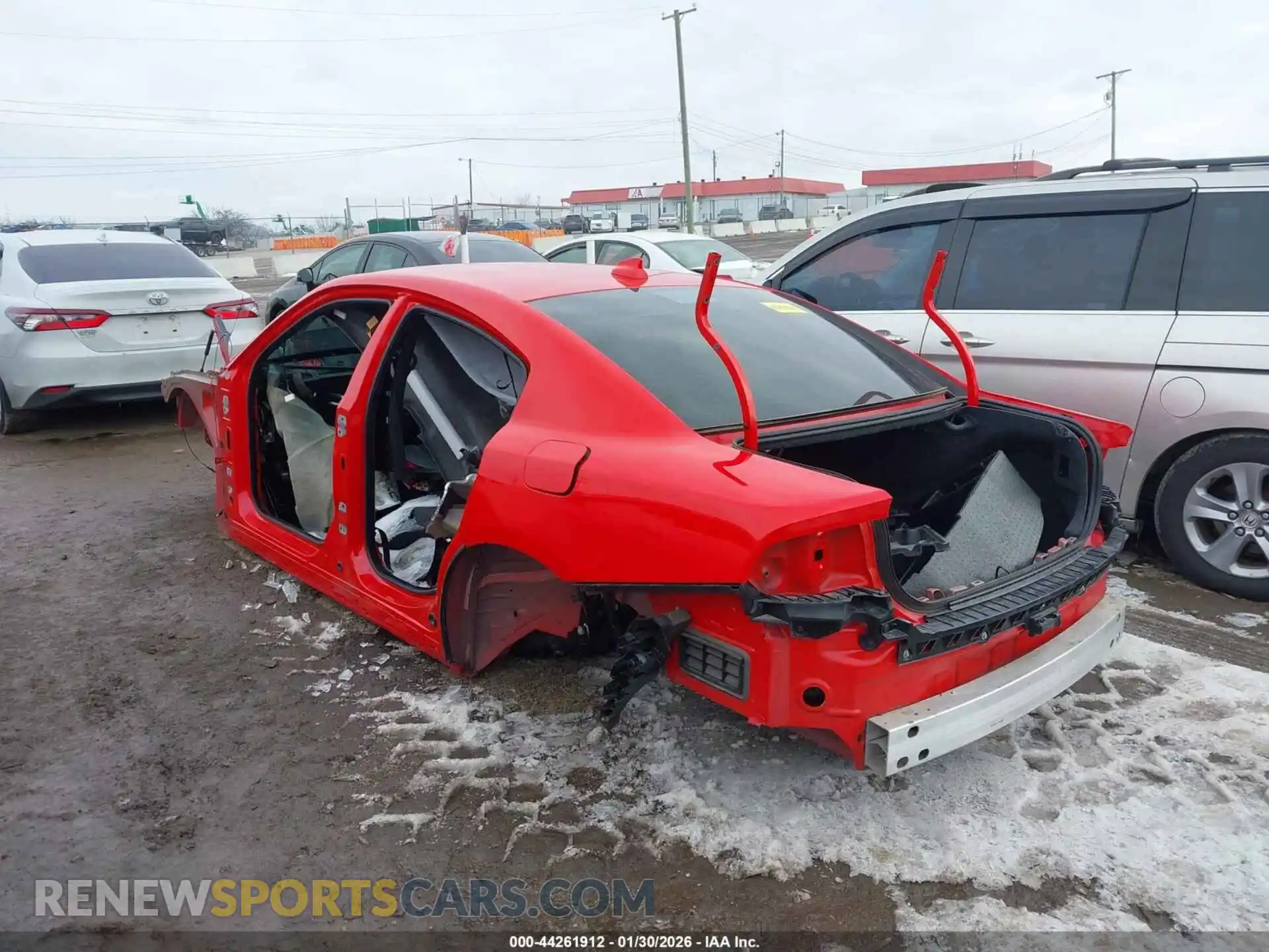 3 Photograph of a damaged car 2C3CDXGJ5NH190099 DODGE CHARGER 2022
