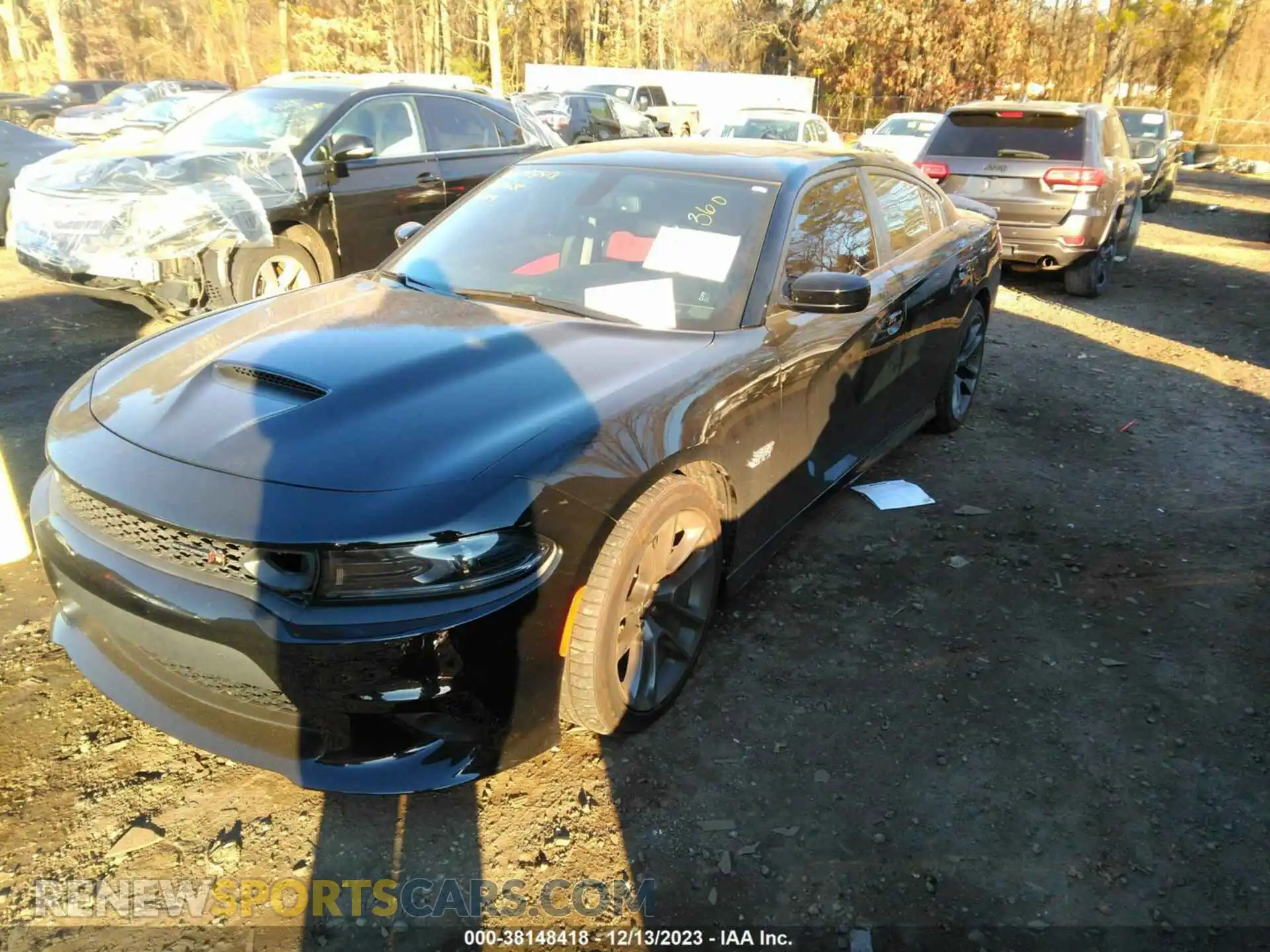 2 Photograph of a damaged car 2C3CDXGJ5NH194380 DODGE CHARGER 2022