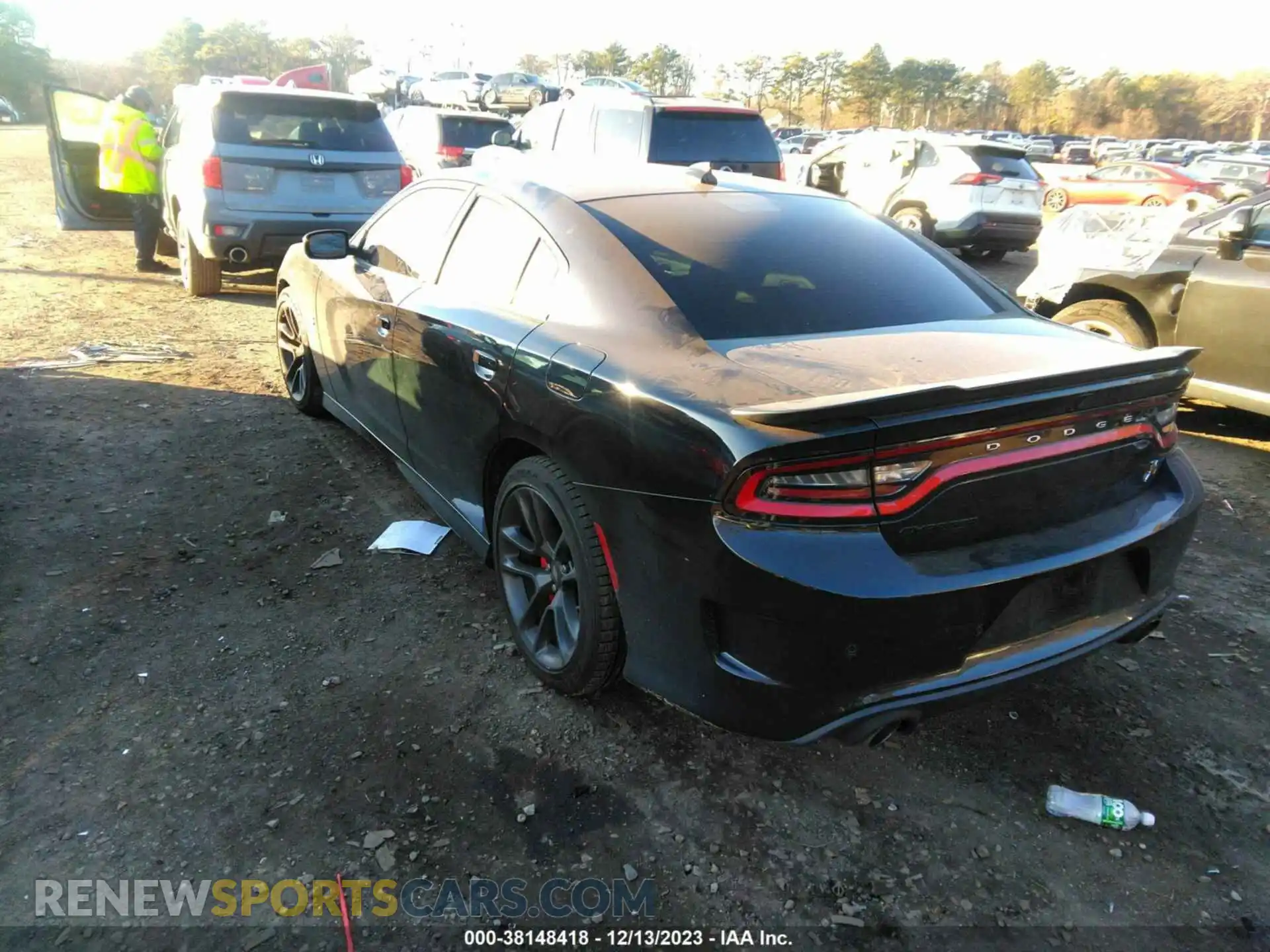 3 Photograph of a damaged car 2C3CDXGJ5NH194380 DODGE CHARGER 2022