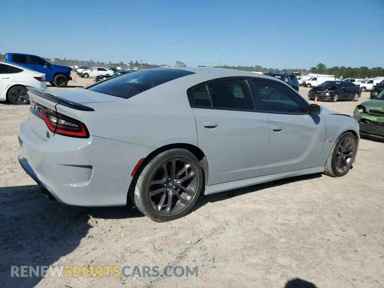 3 Photograph of a damaged car 2C3CDXGJ5NH209413 DODGE CHARGER 2022
